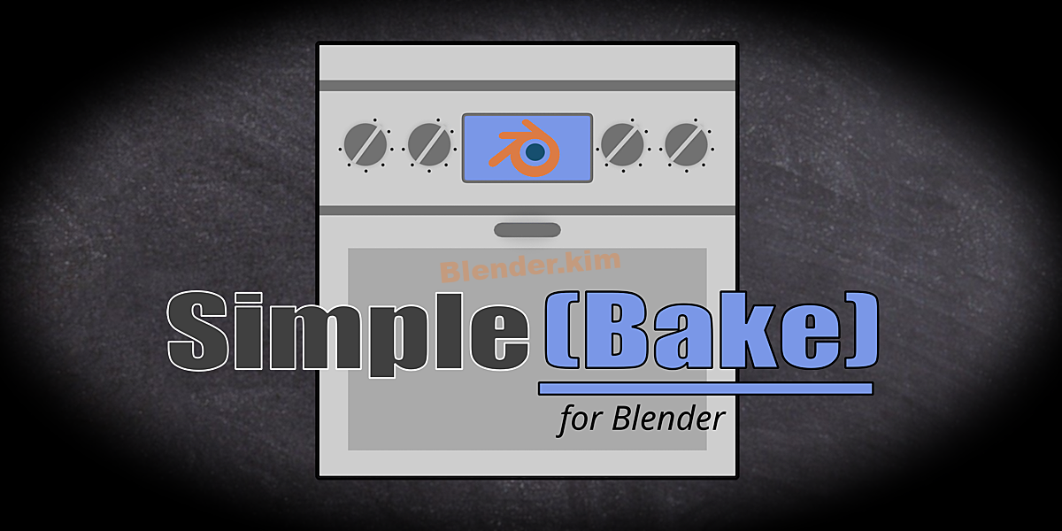 图片[1]-PBR烘焙插件 Simplebake – Blender插件-魔酷网