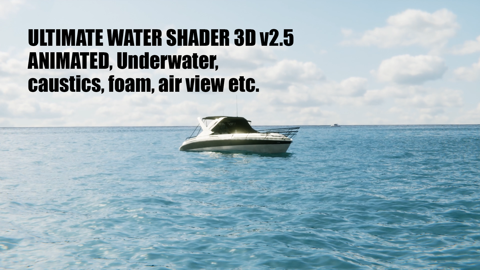 逼真海洋海水插件Ultimate Water Shader – Blender插件-魔酷网