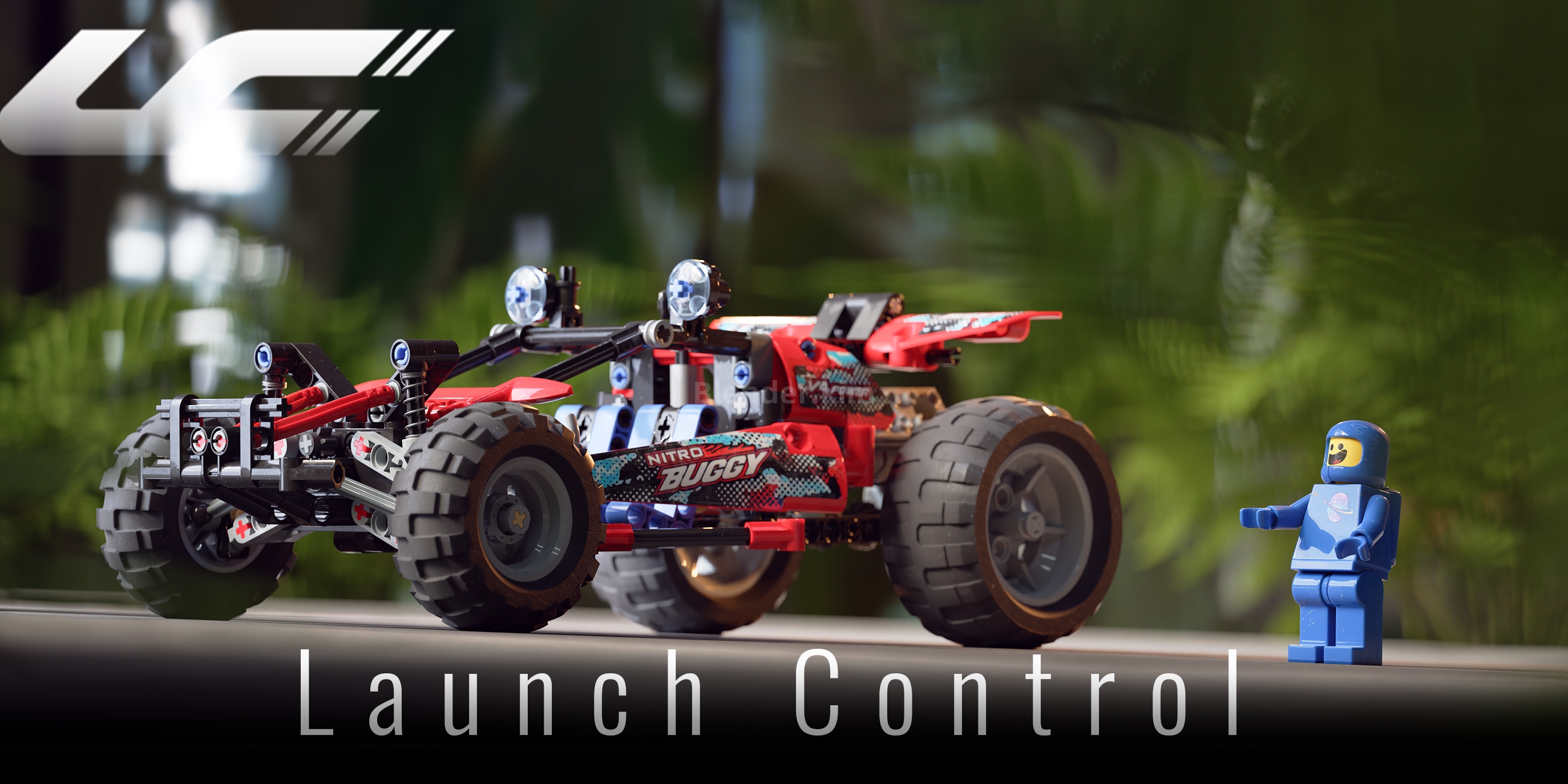 汽车绑定动画插件Launch Control Auto Car Rig – Blender插件-魔酷网